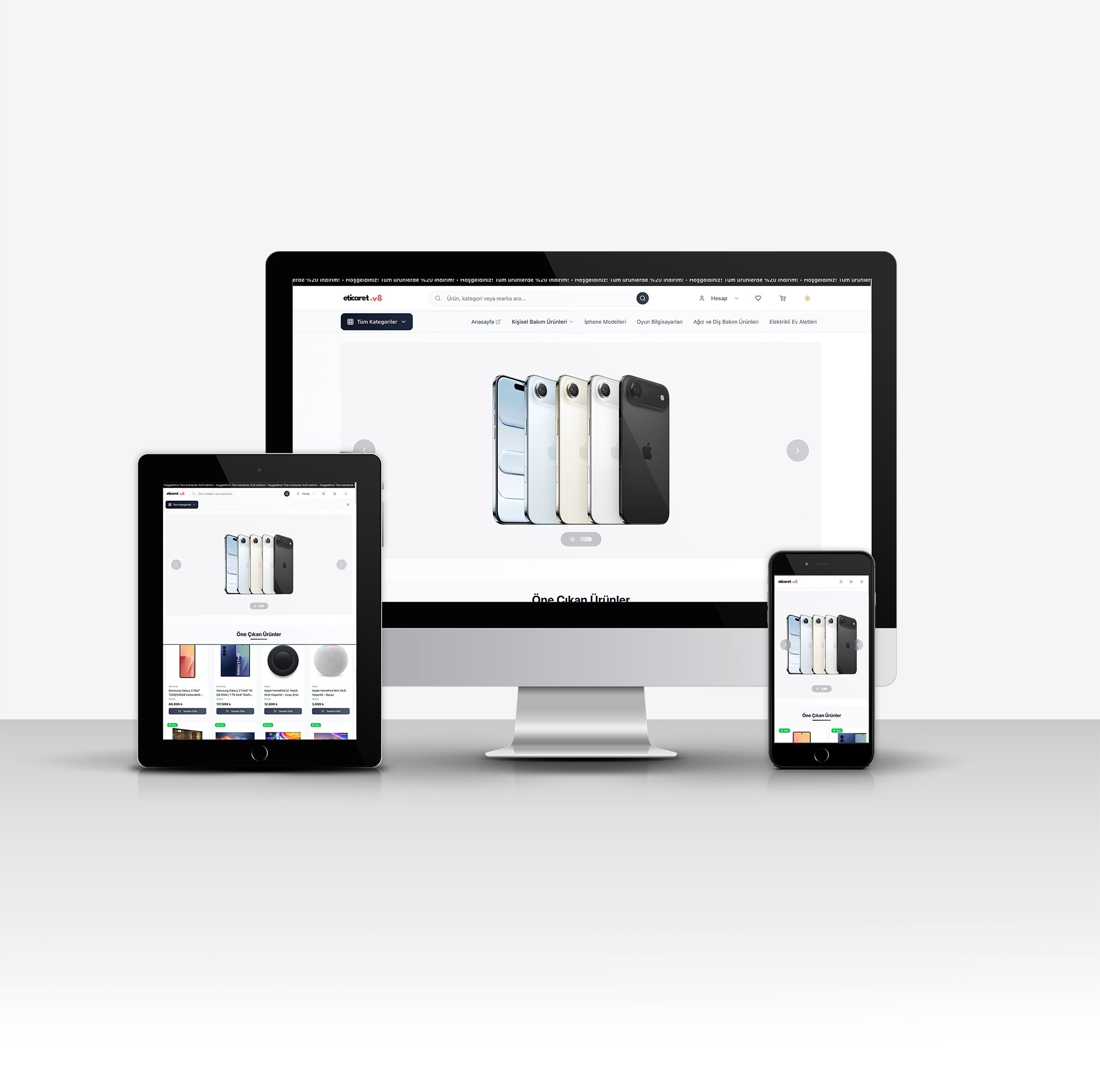 Profesyonel E-Ticaret V8.2 - E-Ticaret